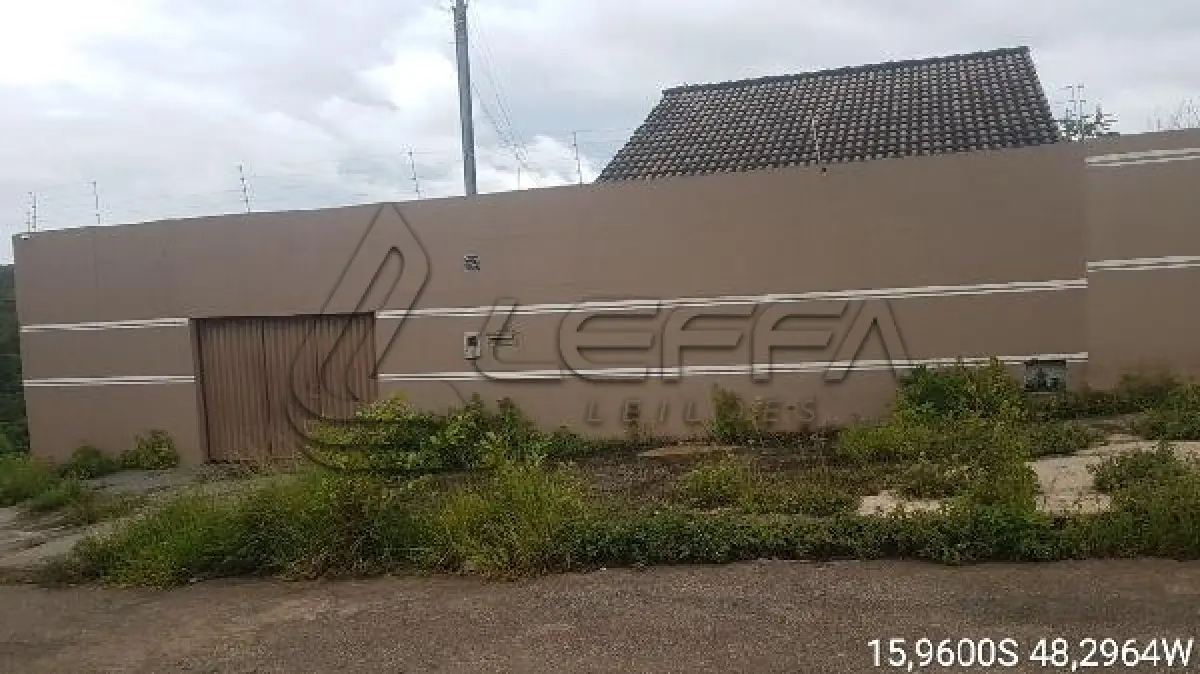 LOTE 061 - Casa / ESTADO: GO / CIDADE: SANTO ANTONIO DO DESCOBERTO / LOT PARQUE ESTRELA DALVA XII