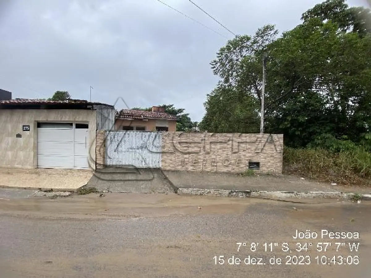 LOTE 176 - Casa / ESTADO: PB / CIDADE: SANTA RITA / LOTEMENTO PLANALTO SANTA RITA