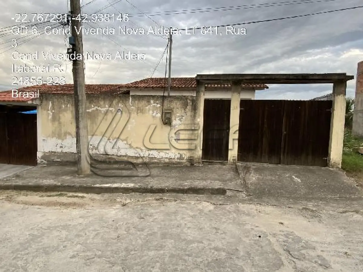 LOTE 248 - Casa / ESTADO: RJ / CIDADE: ITABORAI / COND VIVENDA NOVA ALDEIA
