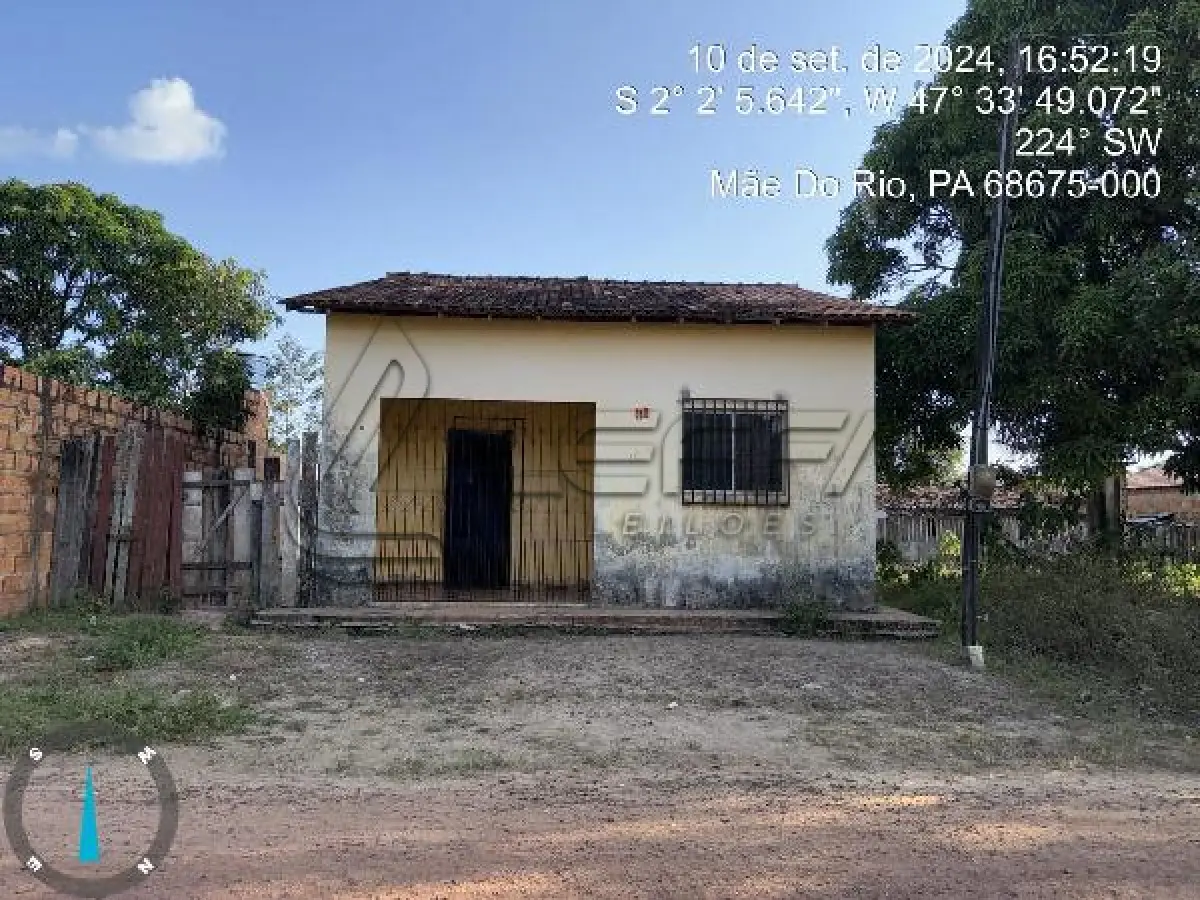 LOTE 139 - Casa / ESTADO: PA / CIDADE: MAE DO RIO / 0