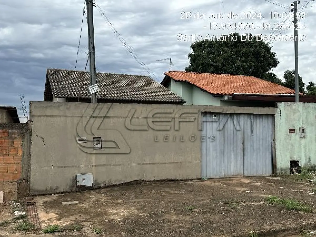 LOTE 059 - Casa / ESTADO: GO / CIDADE: SANTO ANTONIO DO DESCOBERTO / LOT PARQUE ESTRELA DALVA XII