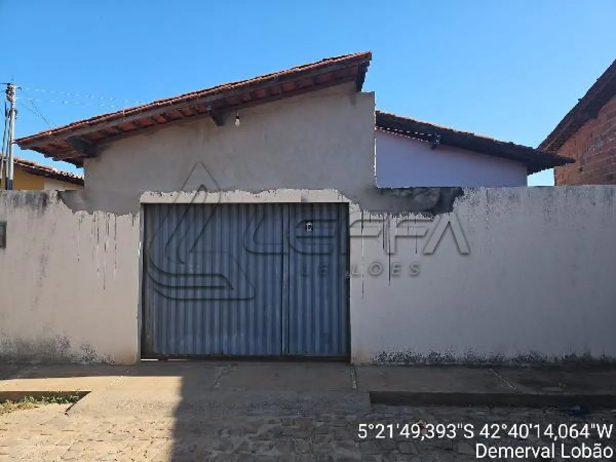 LOTE 211 - Casa / ESTADO: PI / CIDADE: DEMERVAL LOBAO / 0