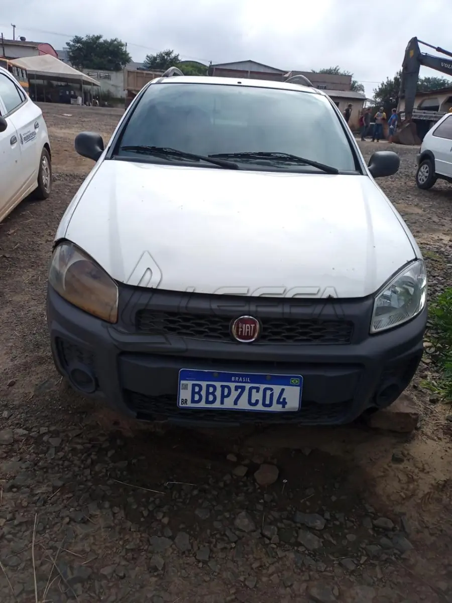 LOTE 042 - UM VEÍCULO FIAT STRADA HD WK ANO 2017 E MODELO 2018, PLACAS BBP-7C04