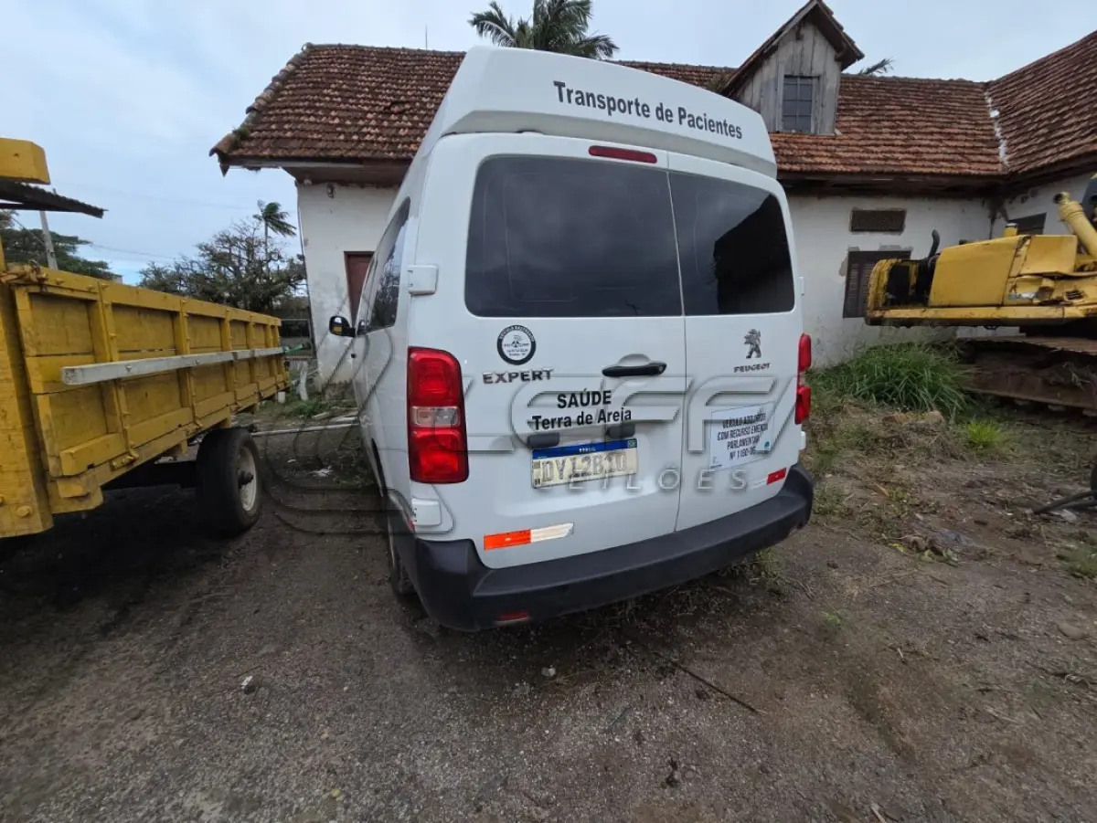 LOTE 007 - UM VEÍCULO PEUGEOT EXPERT EUROLAF ANO E MODELO
2019, PLACAS DYI-2B10
