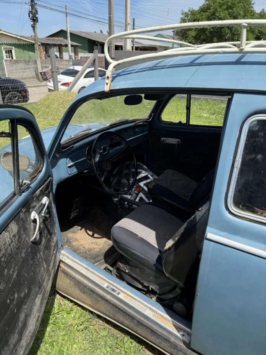 LOTE 001 - UM VEÍCULO VW/FUSCA 1300, COR AZUL, PLACAS IHX1A15, ANO/MODELO 1967/1967, RENAVAM  583866727