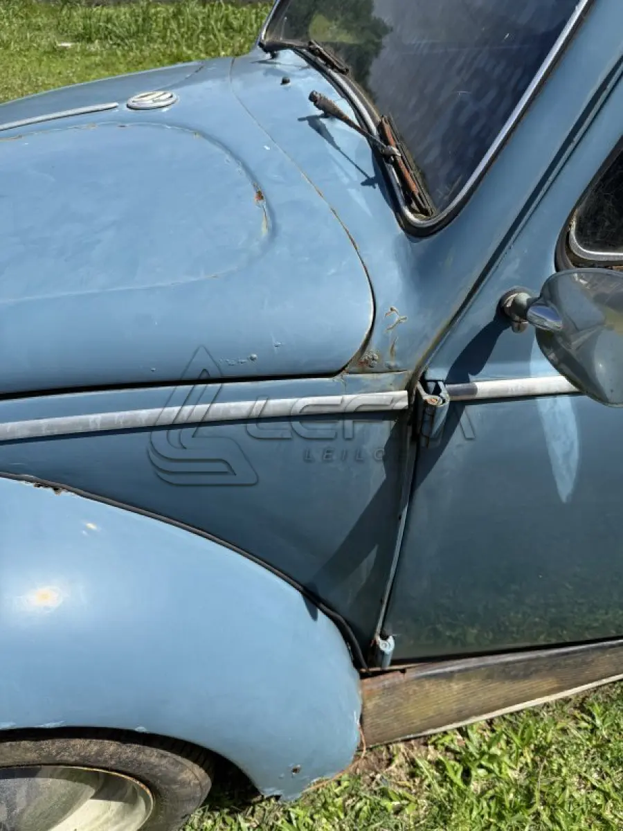 LOTE 001 - UM VEÍCULO VW/FUSCA 1300, COR AZUL, PLACAS IHX1A15, ANO/MODELO 1967/1967, RENAVAM  583866727