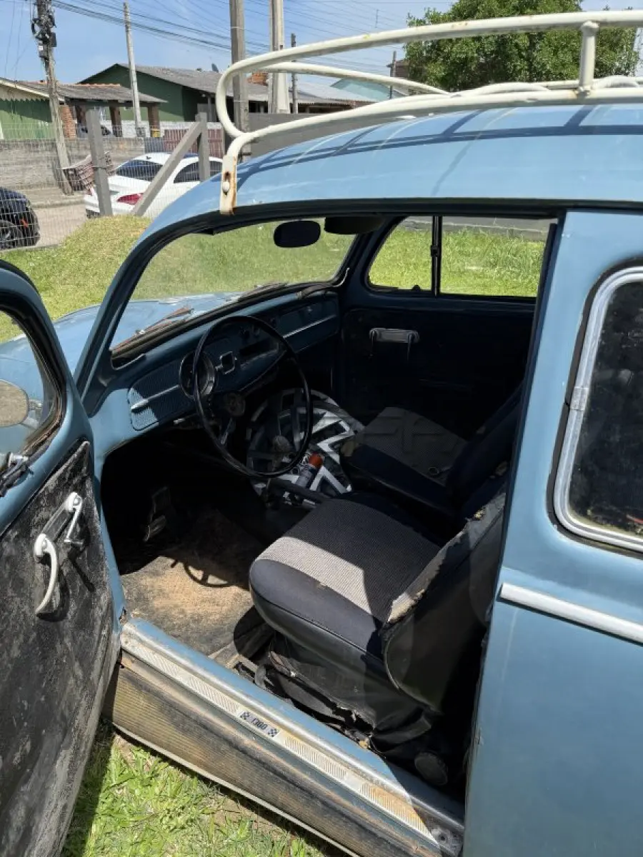 LOTE 001 - UM VEÍCULO VW/FUSCA 1300, COR AZUL, PLACAS IHX1A15, ANO/MODELO 1967/1967, RENAVAM  583866727