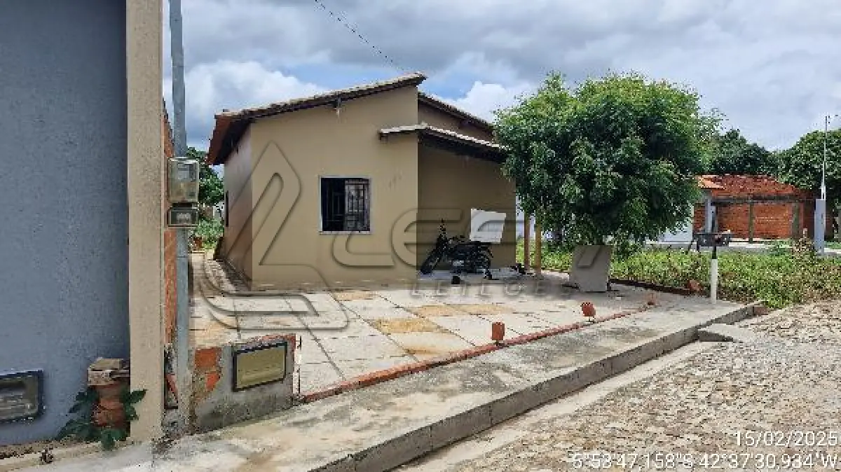 LOTE 183 - Casa / ESTADO: PI / CIDADE: AGUA BRANCA / LOTEAMENTO SERRAGEM