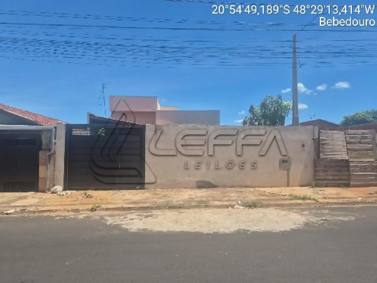 LOTE 398 - Casa / ESTADO: SP / CIDADE: BEBEDOURO / LOT RES DR. PEDRO PASCHOAL