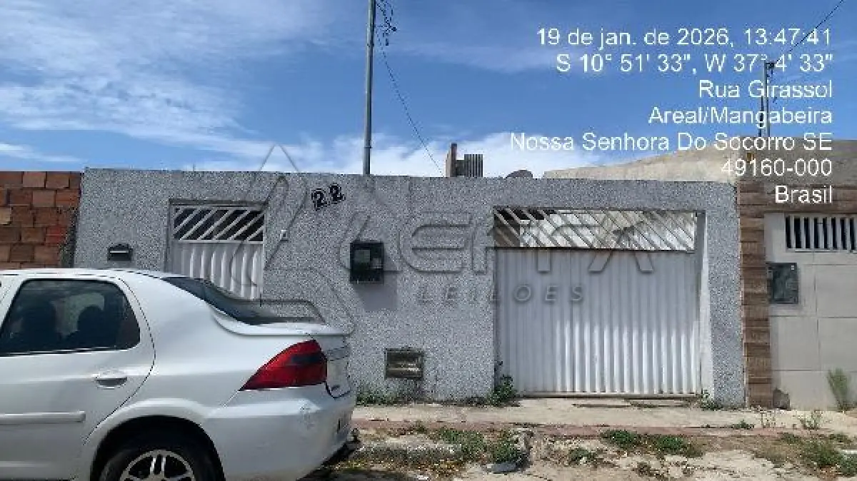 LOTE 382 - Casa / ESTADO: SE / CIDADE: NOSSA SENHORA DO SOCORRO / CONJ HAB NEUZICE BARRETO DE LIMA