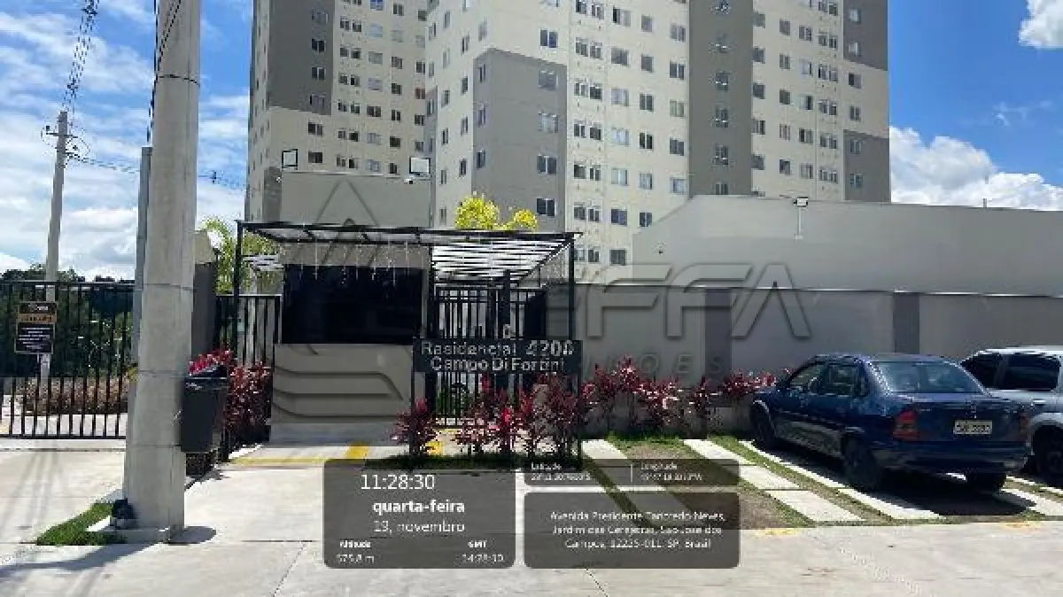 LOTE 537 - Apartamento / ESTADO: SP / CIDADE: SAO JOSE DOS CAMPOS / RES CAMPO DI FORTINI