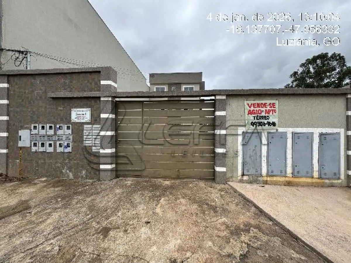 LOTE 054 - Apartamento / ESTADO: GO / CIDADE: LUZIANIA / COND RES JASMIM I