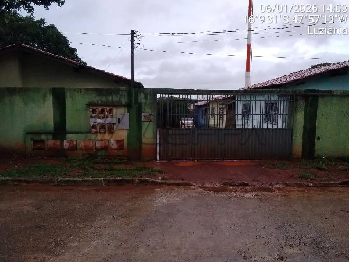 LOTE 059 - Casa / ESTADO: GO / CIDADE: LUZIANIA / COND RES BRASILIA I