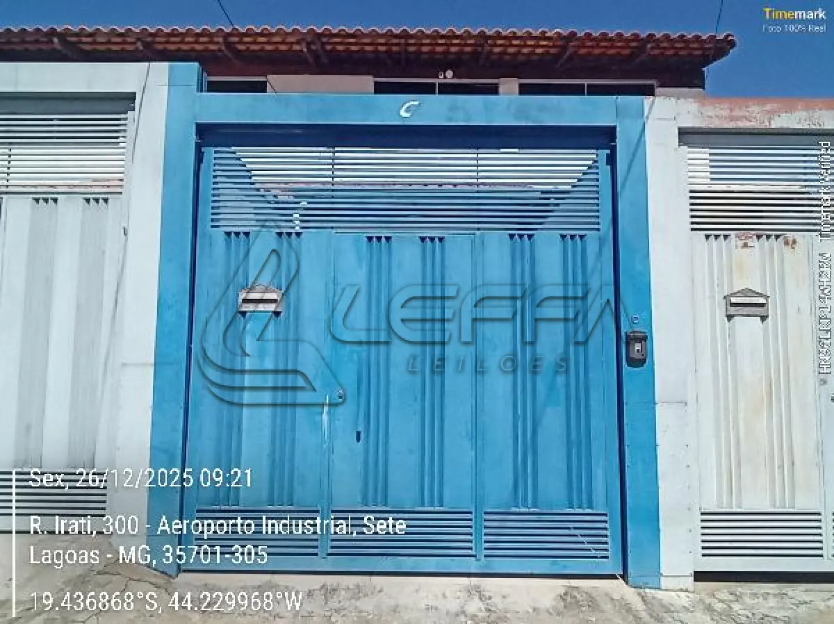 LOTE 128 - Casa / ESTADO: MG / CIDADE: SETE LAGOAS / RES AEROPORTO