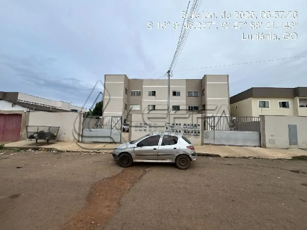 LOTE 062 - Apartamento / ESTADO: GO / CIDADE: LUZIANIA / COND RES BELA VIDA P62