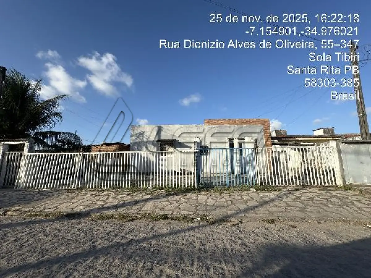 LOTE 154 - Casa / ESTADO: PB / CIDADE: SANTA RITA / COND MULTIFAMILIAR - RESIDENCIAL