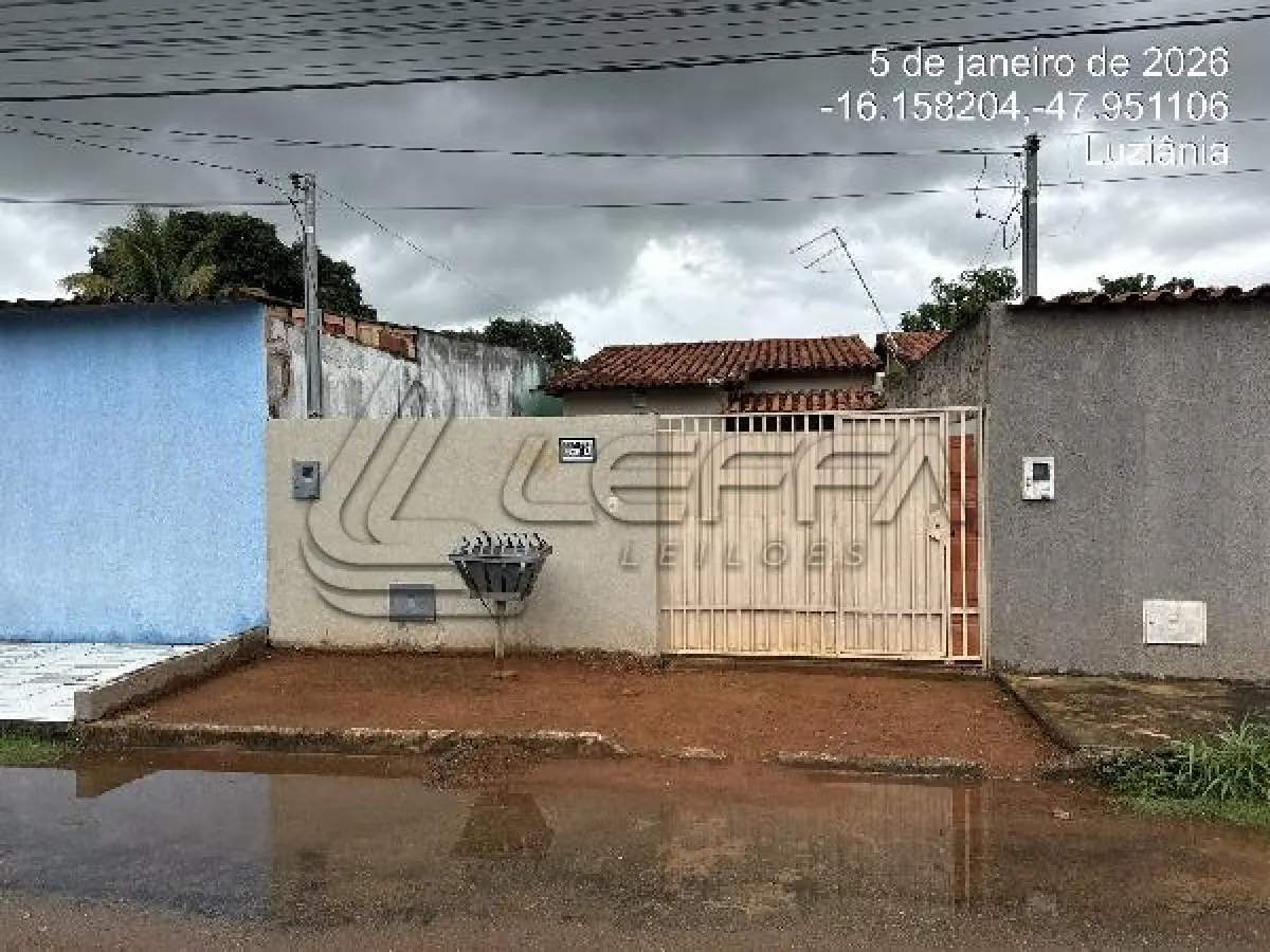 LOTE 060 - Casa / ESTADO: GO / CIDADE: LUZIANIA / COND RES SOFIA I