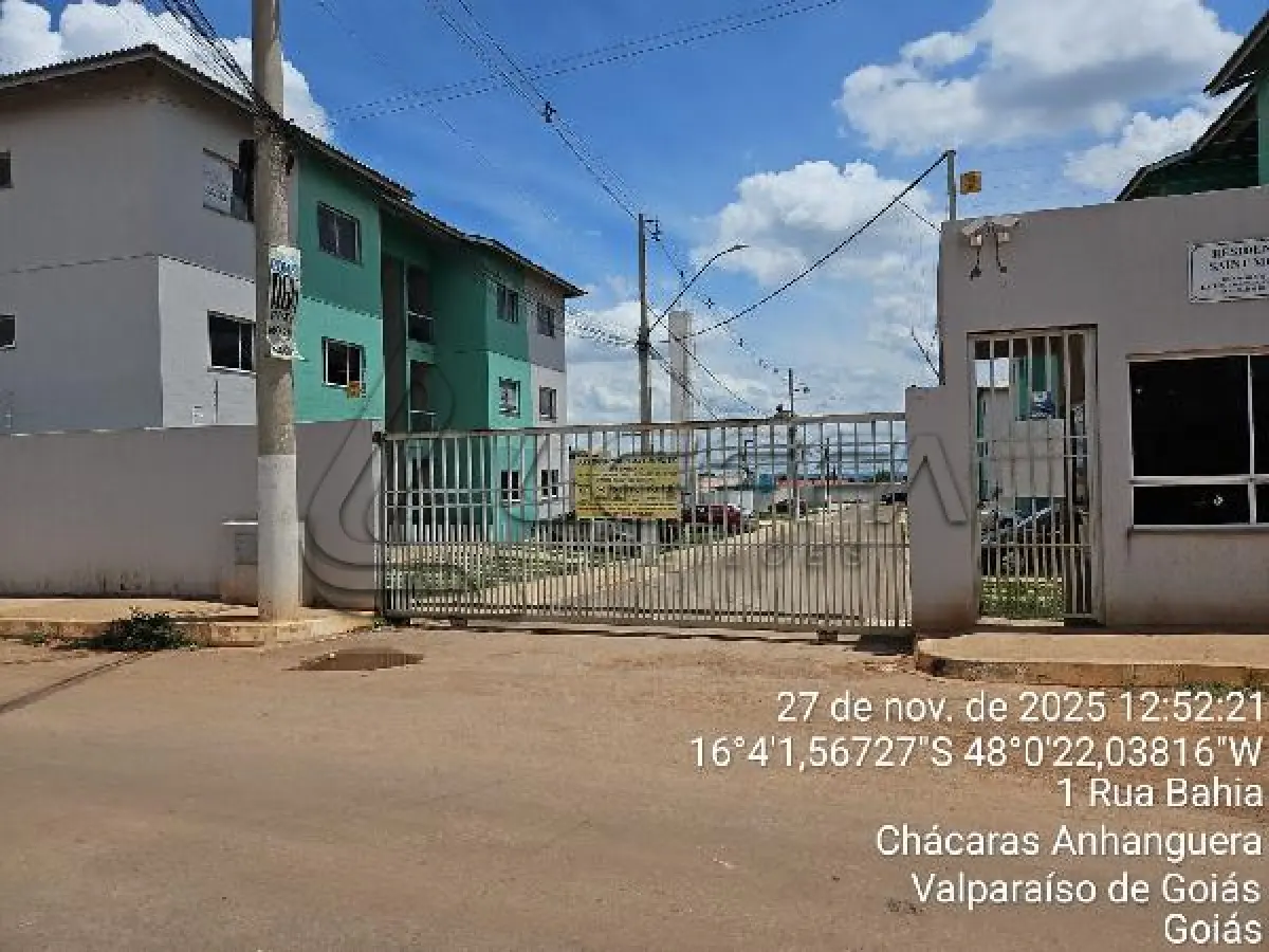 LOTE 090 - Apartamento / ESTADO: GO / CIDADE: VALPARAISO DE GOIAS / RES. SAINT MORITZ