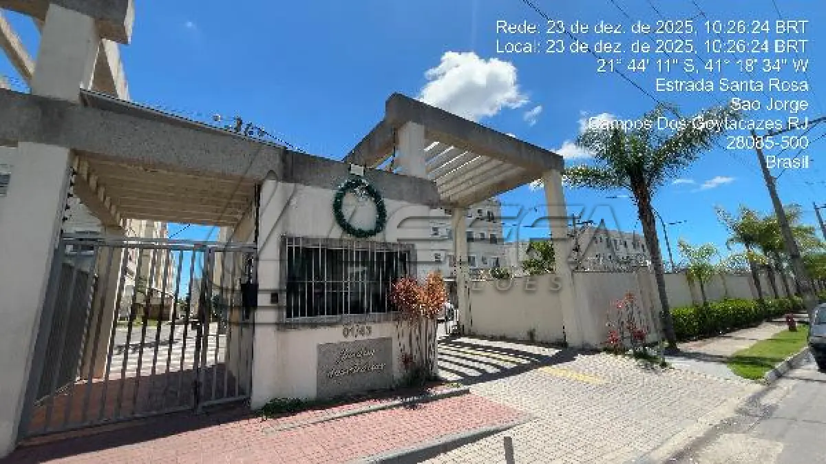 LOTE 225 - Apartamento / ESTADO: RJ / CIDADE: CAMPOS DOS GOYTACAZES / PARQUE JARDIM DAS ACACIAS
