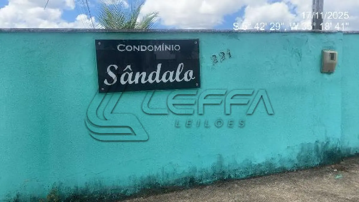 LOTE 334 - Casa / ESTADO: RN / CIDADE: EXTREMOZ / COND SANDALO F