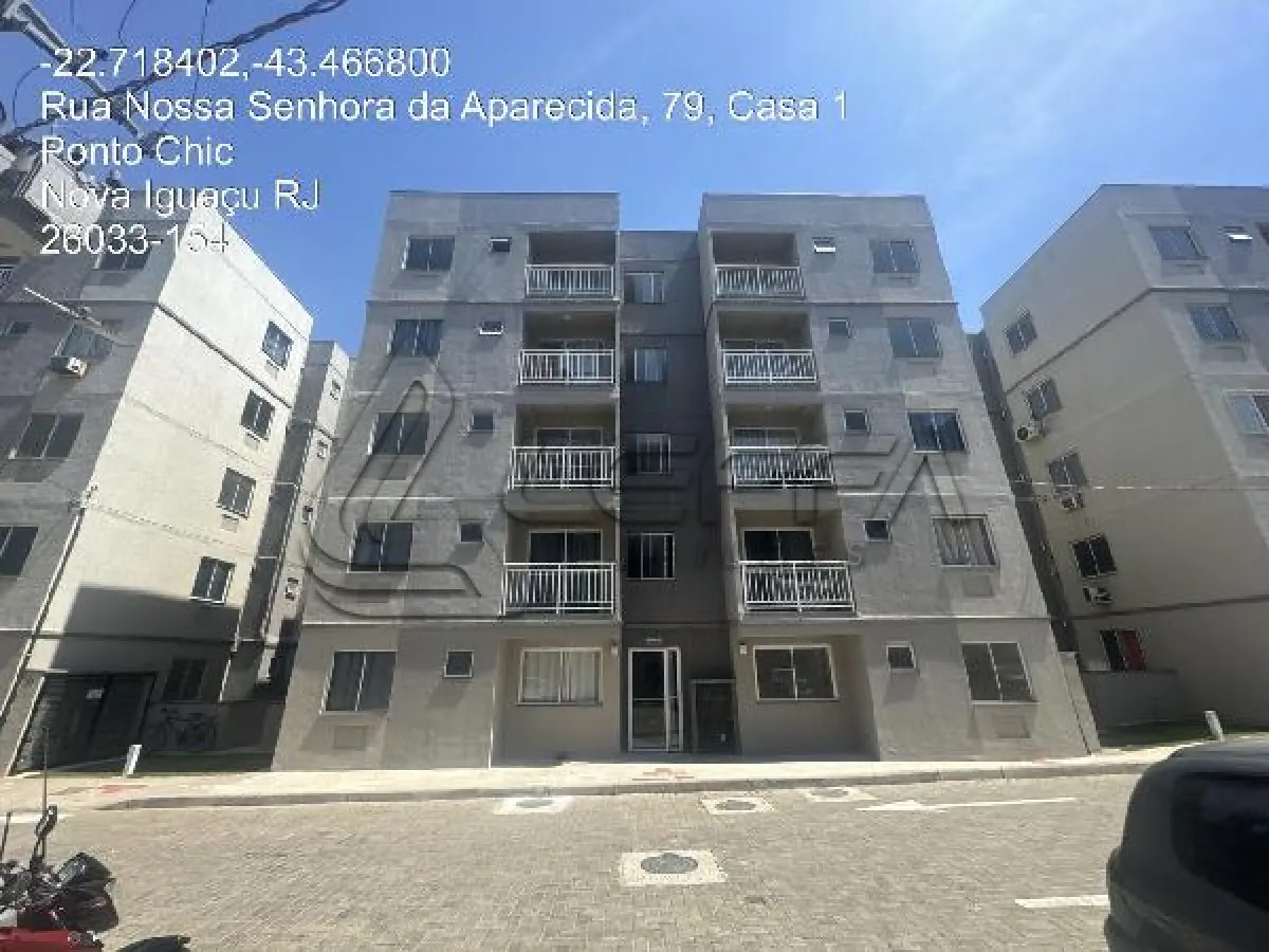 LOTE 244 - Apartamento / ESTADO: RJ / CIDADE: NOVA IGUACU / CONDOMINIO CONVIVA RESIDENCIAL II