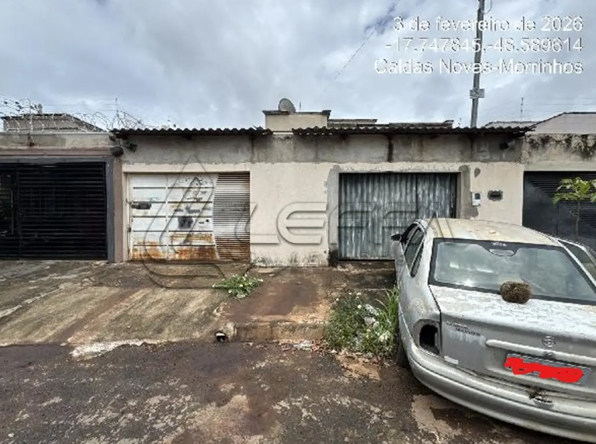 LOTE 040 - Casa / ESTADO: GO / CIDADE: CALDAS NOVAS /