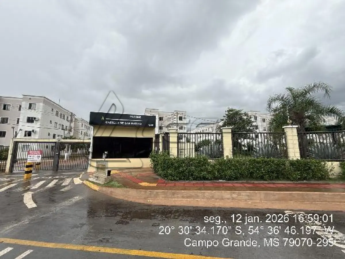 LOTE 142 - Apartamento / ESTADO: MS / CIDADE: CAMPO GRANDE / CONDOMINIO RESIDENCIAL PARQUE CASTELO DE SAN MARIN