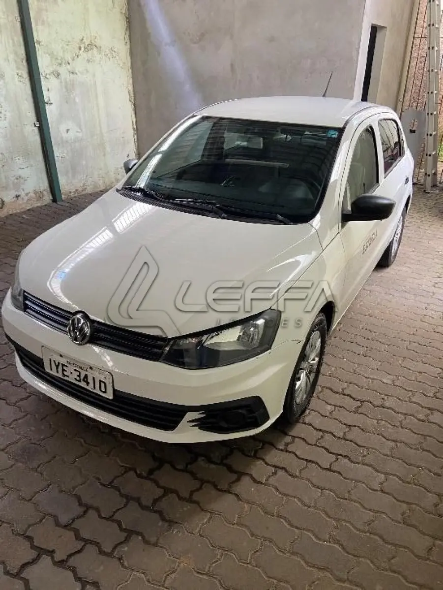 LOTE 058 - Veículo; Marca: Volkswagen; Modelo: Gol; Número de Chassi: 9BWAB45U4JT068535; Ano de Fabricação: 2017; Placa:IYE-3410