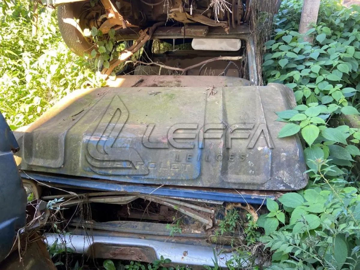 LOTE 045 - Veículo; Marca: Chevrolet Modelo: Veraneio; Ano de Fabricação: 1964/1988