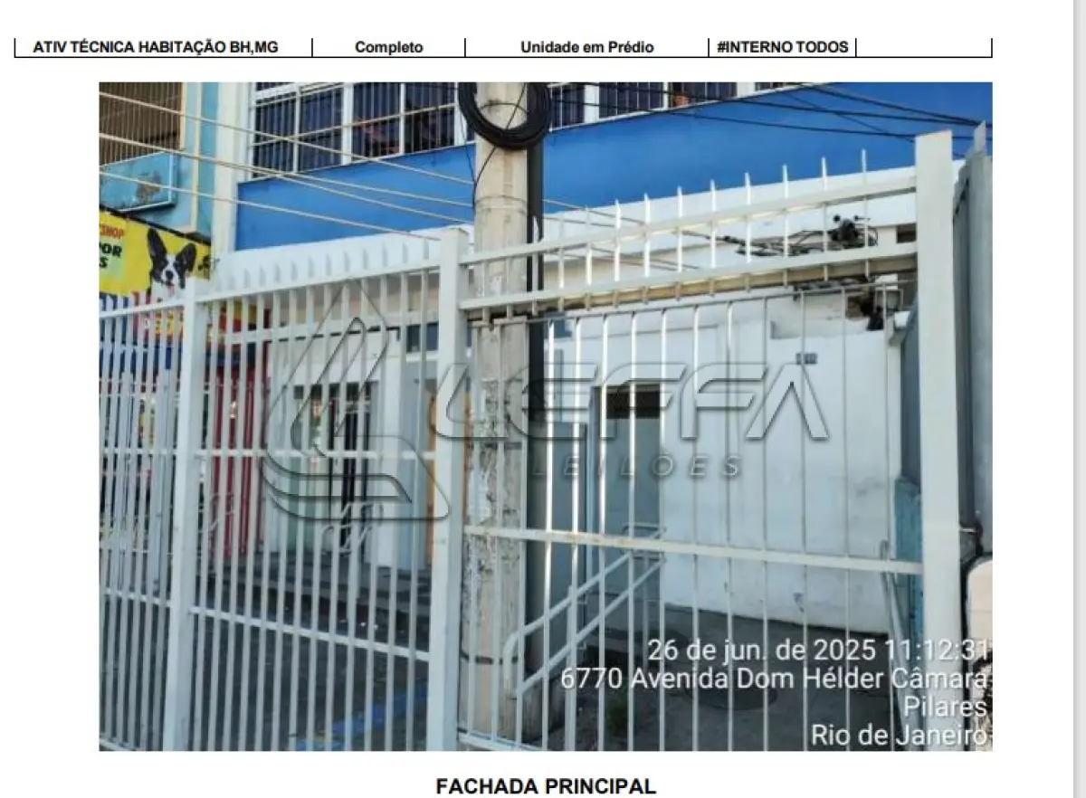 LOTE 297 - LOJA / ESTADO: RJ / CIDADE: RIO DE JANEIRO