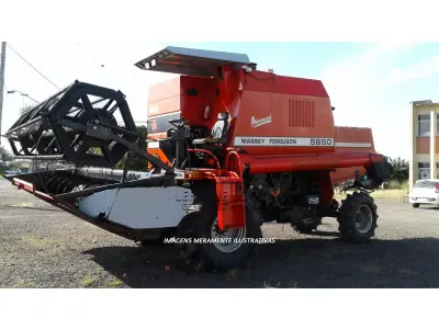 LOTE 001 - COLHEITADEIRA MF, MASSEY FERGUSON, MODELO E ANO 2005