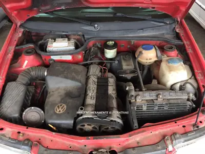 LOTE 005 - Gol 1.0 16V Vermelho Ano e Modelo 2000