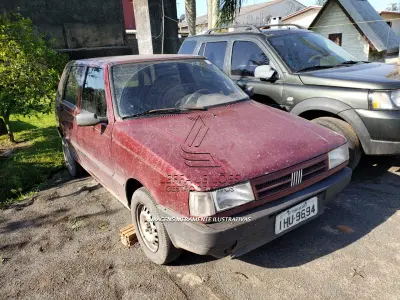 LOTE 008 - UM VEÍCULO FIAT/UNO, ANO E MODELO 1994
