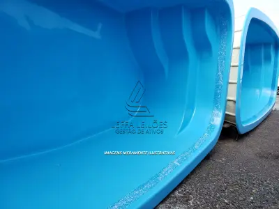 LOTE 005 - PISCINA DE 5,50 METROS COM CAPACIDADE DE 19.600 LITROS