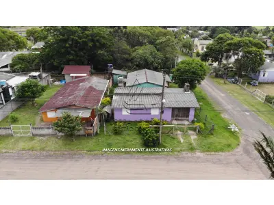 LOTE 001 - Terreno, com Edificação (Casa), no São Braz em Torres/RS