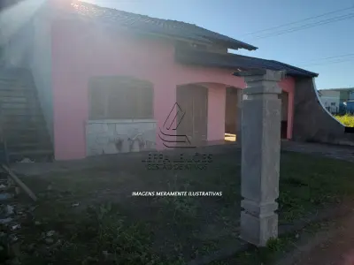 LOTE 001 - Casa de Alvenaria de dois Pavimentos, na rua Lourenço Mello, em Terra de Areia/RS