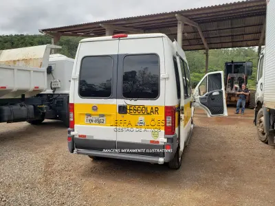 LOTE 005 - MICRO-ÔNIBUS FIAT DUCATO MC MIC, ano de fabricação/modelo 2014/2014