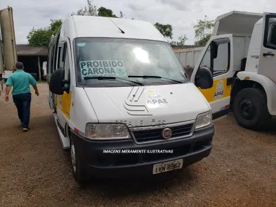 LOTE 005 - MICRO-ÔNIBUS FIAT DUCATO MC MIC, ano de fabricação/modelo 2014/2014