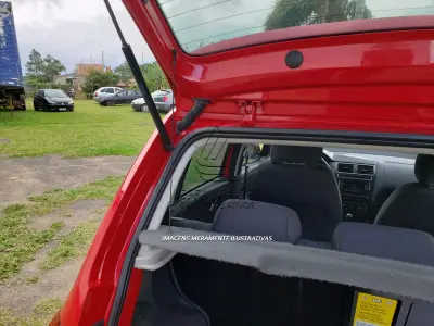 LOTE 001 - VEÍCULO VW/NOVO FOX HL MD, PLACAS IXD-5117, VERMELHO, ANO E MODELO 2016, ÚNICO DONO