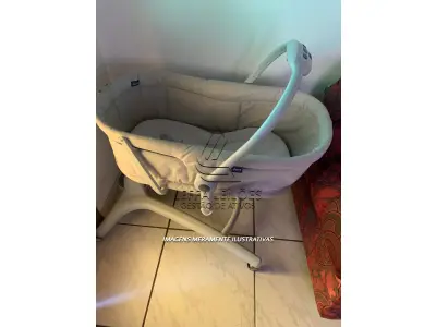 LOTE 001 - Berço portátil Chicco baby hung 4 in 1 glacial