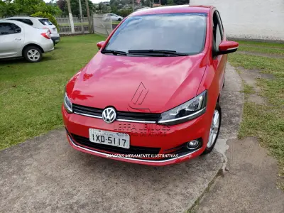 LOTE 001 - VEÍCULO VW/NOVO FOX HL MD, PLACAS IXD-5117, VERMELHO, ANO E MODELO 2016, ÚNICO DONO