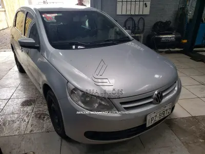 LOTE 003 - UM AUTOMÓVEL GOL 1.0 WOLKSWAGEM, ano/modelo 2009/2010