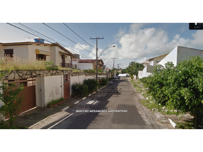 LOTE 001 - Uma casa e terreno na Rua Praia de Bertioga, nº 57, Loteamento Vilas do Atlântico, 3ª Etapa, Quadra E-05, Lote 17, na cidade de Lauro de Freitas/BA