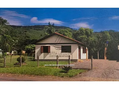 LOTE 001 - FRAÇÃO IDEAL DE 440M², com uma CONSTRUÇÃO DE ALVENARIA, CASA, localizado no COSTÃO, em MORRINHOS DO SULl/RS