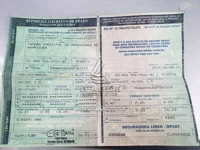 LOTE 003 - UM AUTOMÓVEL GOL 1.0 WOLKSWAGEM, ano/modelo 2009/2010