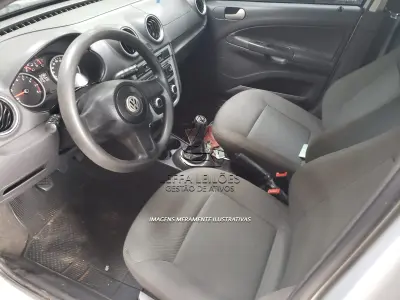 LOTE 003 - UM AUTOMÓVEL GOL 1.0 WOLKSWAGEM, ano/modelo 2009/2010