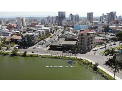LOTE 001 - Imóvel Comercial na Beira da Lagoa, na Av José Maia Filho, em Torres/RS