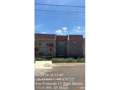 LOTE 411 - Casa / ESTADO: SP / CIDADE: BADY BASSITT / AURORA I