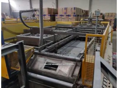 LOTE 001 - Duas máquinas TERMOFORMADORAS