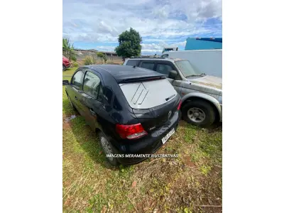 LOTE 001 - Um veículo VW/Gol, Placas IQS 2139, ano e modelo 2010, cor preta, flex, Renavam 00203766156, chassi 9BWAA05U2AT245725.